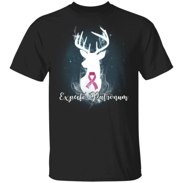 Expecto Patronum Breast Cancer Awareness T-shirt Harry Potter Patronus Tee  All Day Tee