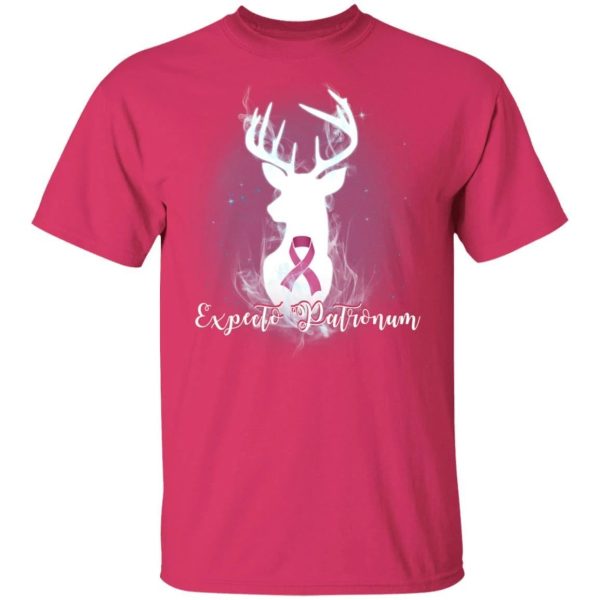 Expecto Patronum Breast Cancer Awareness T-shirt Harry Potter Patronus Tee  All Day Tee