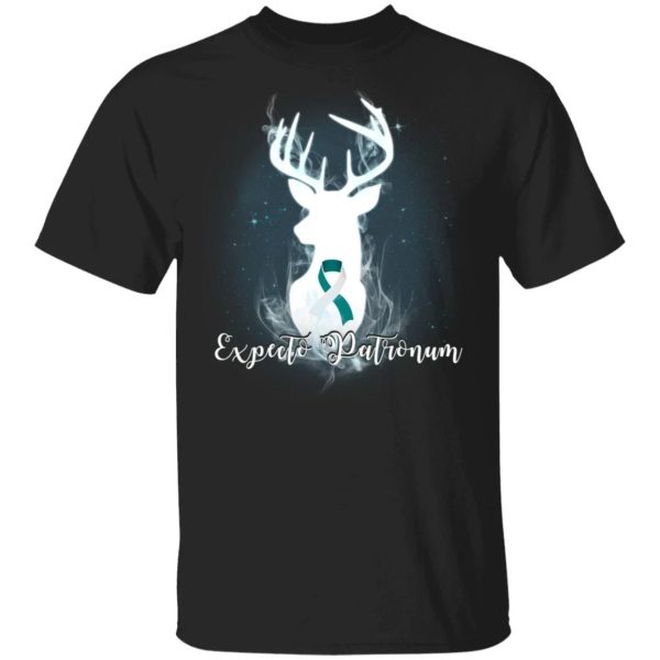 Expecto Patronum Cervical Cancer Awareness T-shirt Harry Potter Patronus Tee  All Day Tee