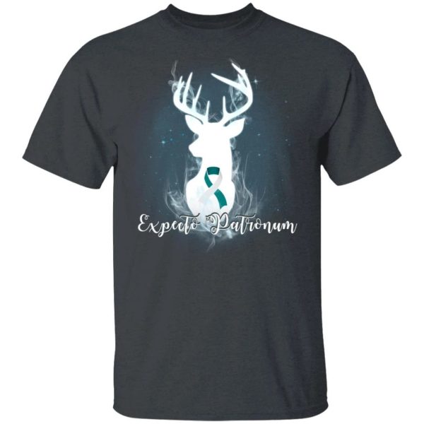 Expecto Patronum Cervical Cancer Awareness T-shirt Harry Potter Patronus Tee  All Day Tee