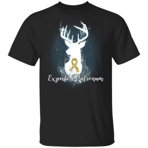 Expecto Patronum Childhood Cancer Awareness T shirt Harry Potter Patronus Tee All Day Tee 1