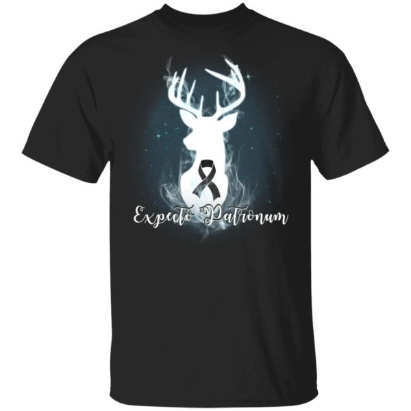 Expecto Patronum Skin Cancer Awareness T-shirt Harry Potter Patronus Tee  All Day Tee