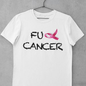 F Cancer T Shirt FCK Cancer Breast Cancer Unisex T Shirt