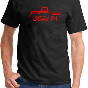 F1 T-Shirt 1948-52 Ford F-1 Pickup Truck Classic Cool Tee