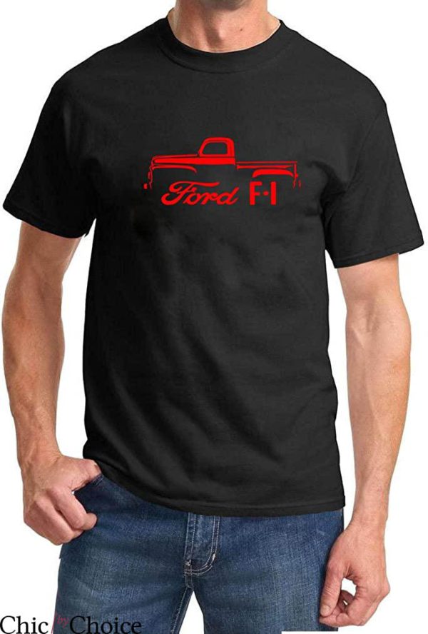 F1 T-Shirt 1948-52 Ford F-1 Pickup Truck Classic Cool Tee