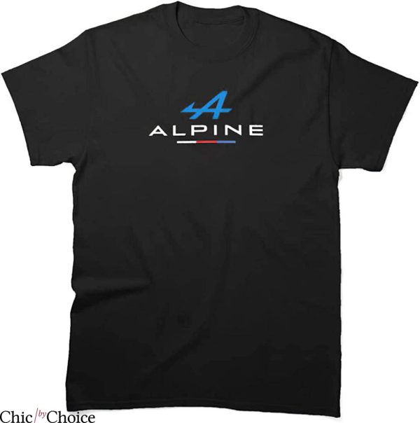 F1 T-Shirt Alpine F1 Holiday Father’s Day Racing Cool Tee
