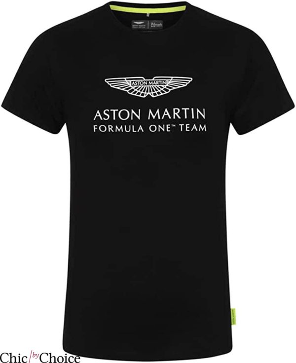 F1 T-Shirt Aston Martin Essential Logo  Racing Trendy