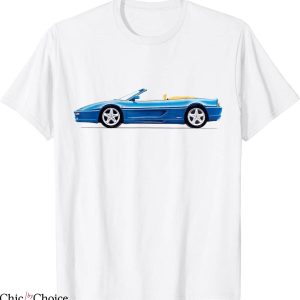 F1 T-Shirt Ferrari 355 F1 Racing Trendy Driver Cool Tee