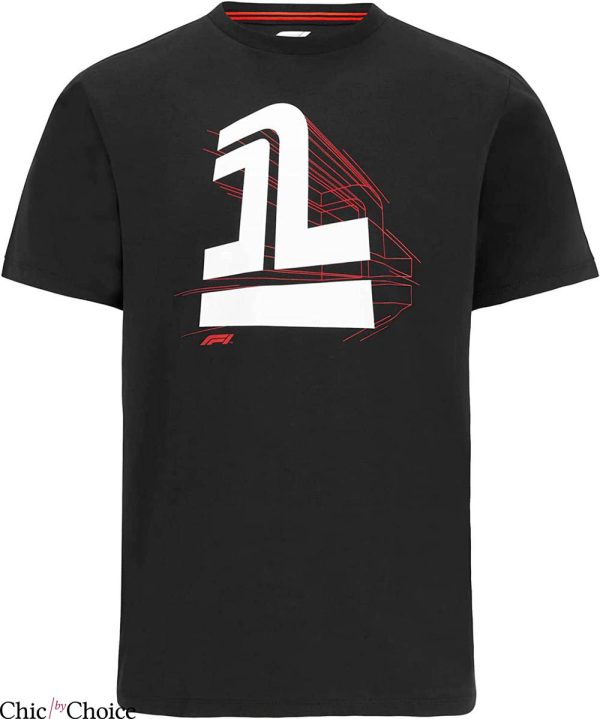 F1 T-Shirt Formula 1 Official Merchandise No.1 Racing Tee