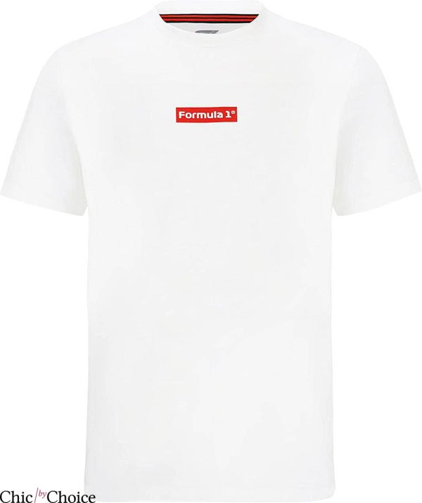 F1 T-Shirt Formula 1 Official Merchandise Small Box Logo