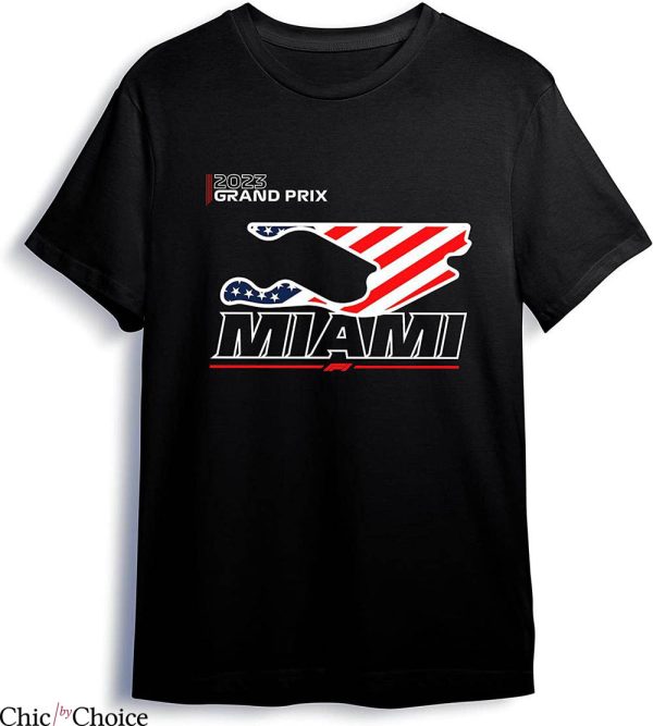 F1 T-Shirt Formula One Miami Grand Prix 2023 United States