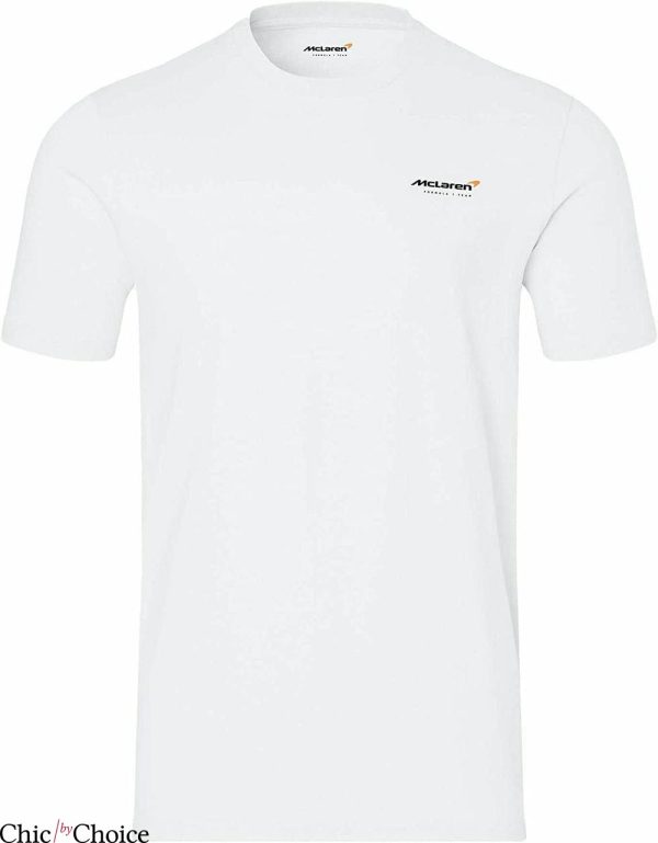 F1 T-Shirt Mclaren F1 Core Essentials Small Logo Racing Tee