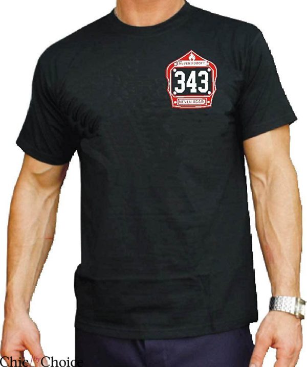 FDNY Job T-Shirt Never Forget Never Again New York Fire