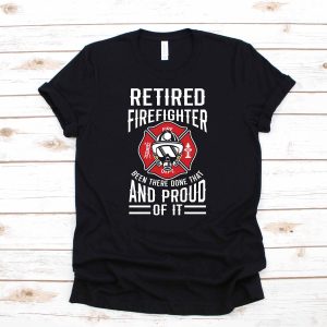 FDNY Job T-Shirt Retired Firefighter Retirement Trendy Tee