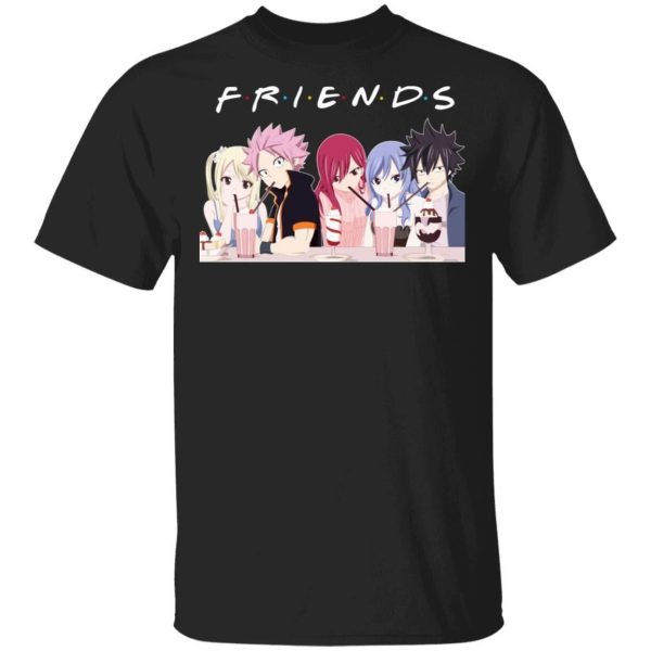 Fairy Tail FRIENDS T shirt Anime Tee  All Day Tee