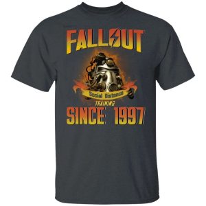 Fallout Social Distance Since 1997 T-shirt Video Games Tee  All Day Tee