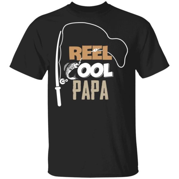 Fishing Real Cool Papa T-shirt Funny Fishing Lover  All Day Tee