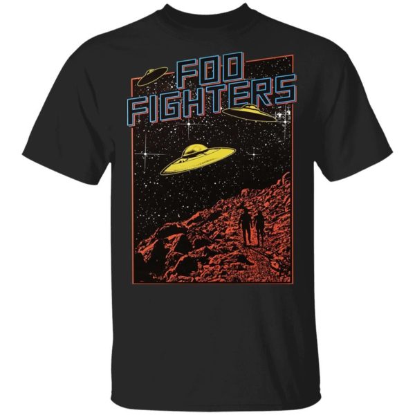 Foo Fighters UFO T-shirt  All Day Tee