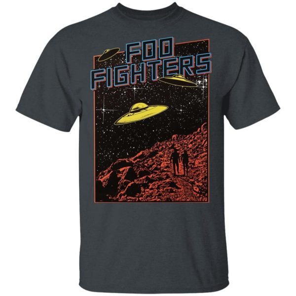 Foo Fighters UFO T-shirt  All Day Tee