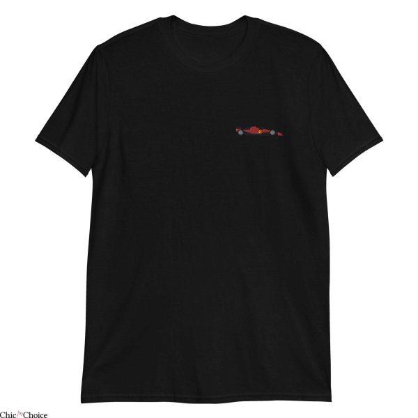 Formula 1 T-Shirt Embroidered Ferrari F1 Car Ferrari Lover