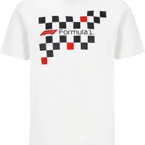 Formula 1 T-Shirt F1 Official Merchandise Flag Racing Tee