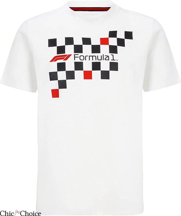 Formula 1 T-Shirt F1 Official Merchandise Flag Racing Tee