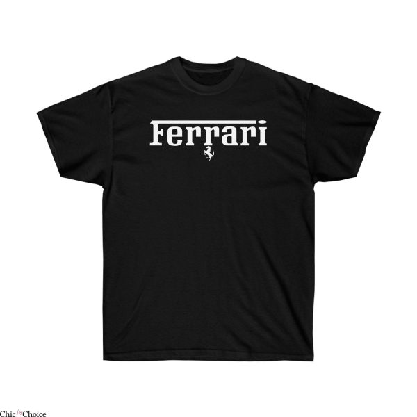 Formula 1 T-Shirt Ferrari F1 Team Leclerc Vintage Cool Tee