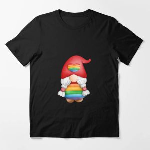 Forstjude Org T-Shirt Cute Elder With Hat And Heart Tee