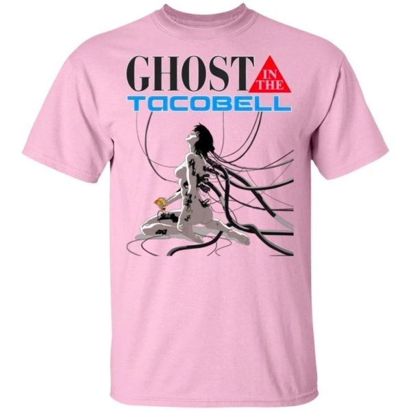 Ghost In The Tacobell T-Shirt Funny Mixed Ghost In The Shell  All Day Tee