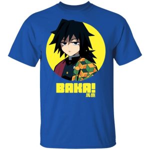Giyu Baka T Shirt Demon Slayer Anime Tee All Day Tee 2