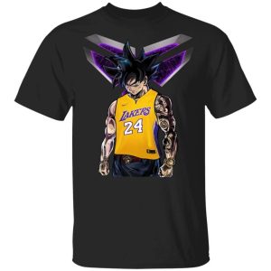 Goku Mamba T shirt Goku Kobe Bryant Tee All Day Tee 3