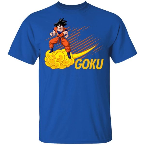 Goku Swoosh T Shirt Dragon Ball Anime Tee  All Day Tee