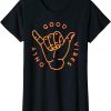 Good Vibes Only T-Shirt Novelty Yoga Meditation Gift