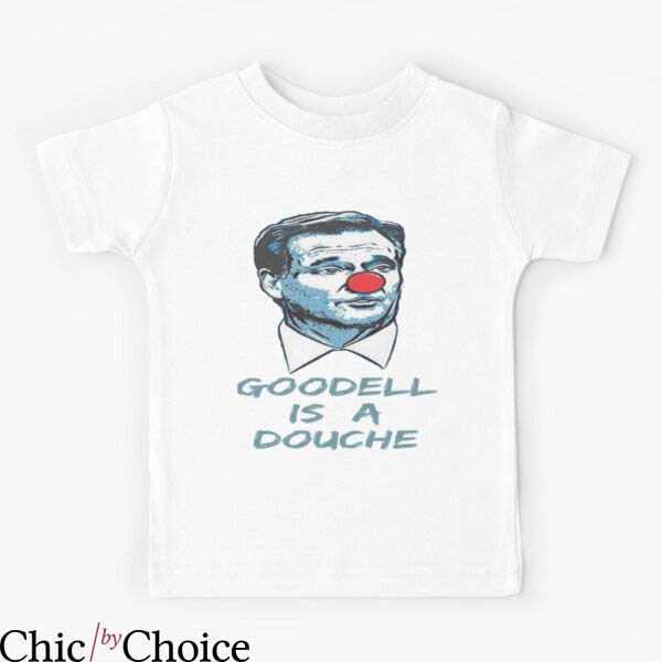 Goodell Clown T-Shirt Goodell Is A Douche Vintage Funny Meme