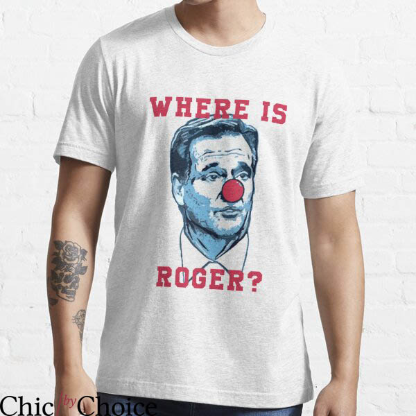 Goodell Clown T-Shirt Where Is Roger Vintage Funny Meme