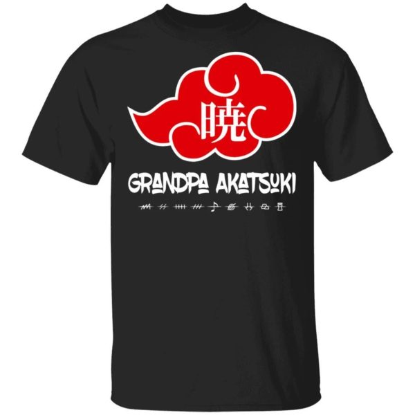 Grandpa Akatsuki Shirt Naruto Family Tee  All Day Tee