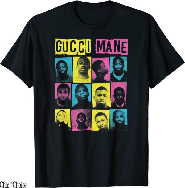 Gucci Mane T-Shirt Squares