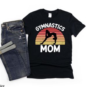 Gymnastics Mom T Shirt Cute Mom Gymnast Gift Tee Shirt