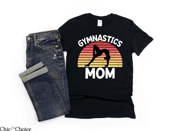 Gymnastics Mom T Shirt Cute Mom Gymnast Gift Tee Shirt