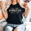 Gymnastics Mom T Shirt Gymnast Game Day Night T Shirt