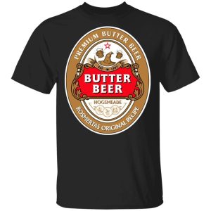 Harry Potter Butter Beer Tee Shirt Butter Beer Stella Artois Style All Day Tee 3