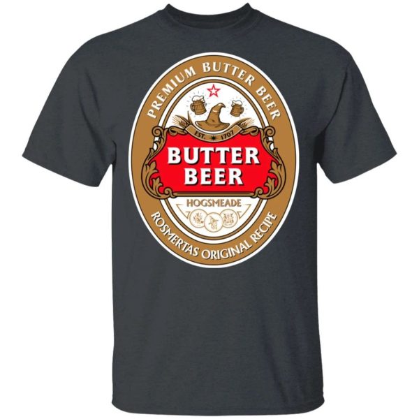 Harry Potter Butter Beer Tee Shirt Butter Beer Stella Artois Style  All Day Tee