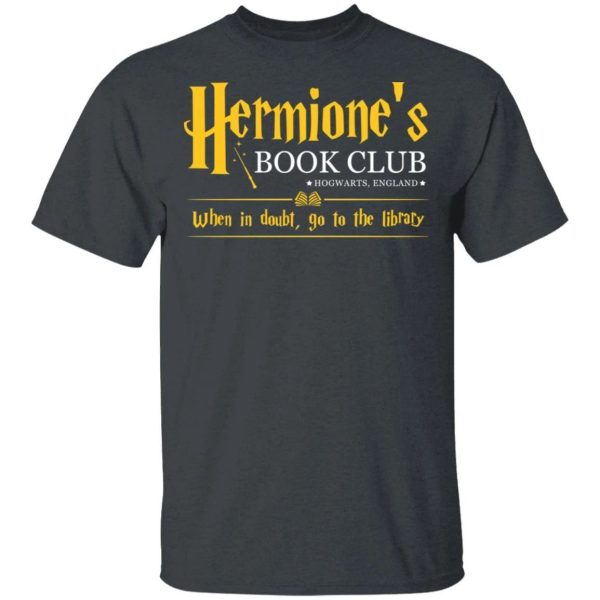 Harry Potter Hermione Tee Shirt Hermione’s Book Club  All Day Tee