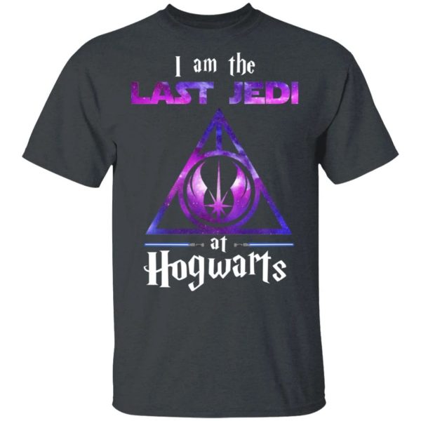 Harry Potter Star Wars Tee Shirt I Am Last Jedi At Hogwarts  All Day Tee