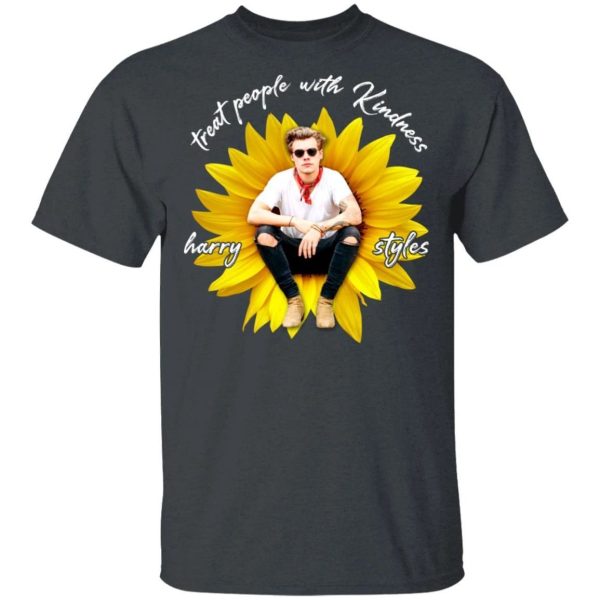 Harry Styles Shirt Treat People With Kindness T-shirt Sunflower Shirt  All Day Tee