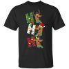 Ho Ho Ho Scooby Doo Reindeer T-Shirt Christmas Gift For Fan  All Day Tee