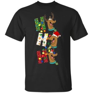 Ho Ho Ho Scooby Doo Reindeer T-Shirt Christmas Gift For Fan All Day Tee Ho Ho Ho Scooby Doo Reindeer T-Shirt Christmas Gift For Fan All Day Tee