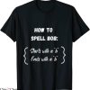 How To Spell T-Shirt