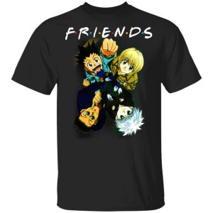 Hunter X Hunter Friends Shirt Gon Kurapika Leorio Killua Tee All Day Tee 2 Hunter X Hunter Friends Shirt Gon Kurapika Leorio Killua Tee All Day Tee 3