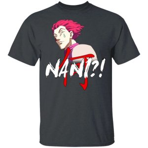 Hunter X Hunter Hisoka Nani Shirt Funny Anime Character Tee All Day Tee 3 Hunter X Hunter Hisoka Nani Shirt Funny Anime Character Tee All Day Tee 4